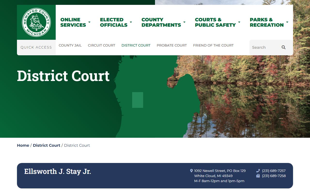 Lake County arrest records and misdemeanor charge status in District Court