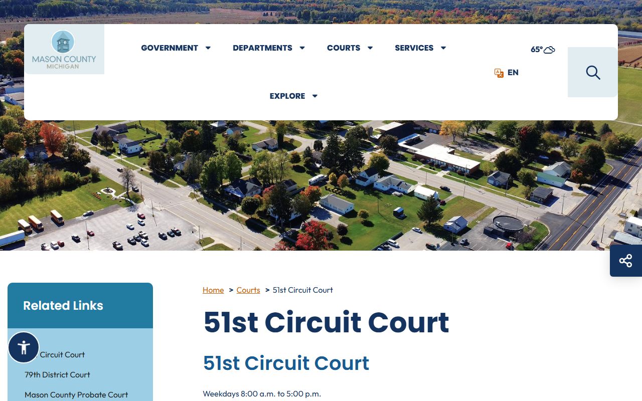 Lake County arrest records and felony court charges in the 51st Circuit Court