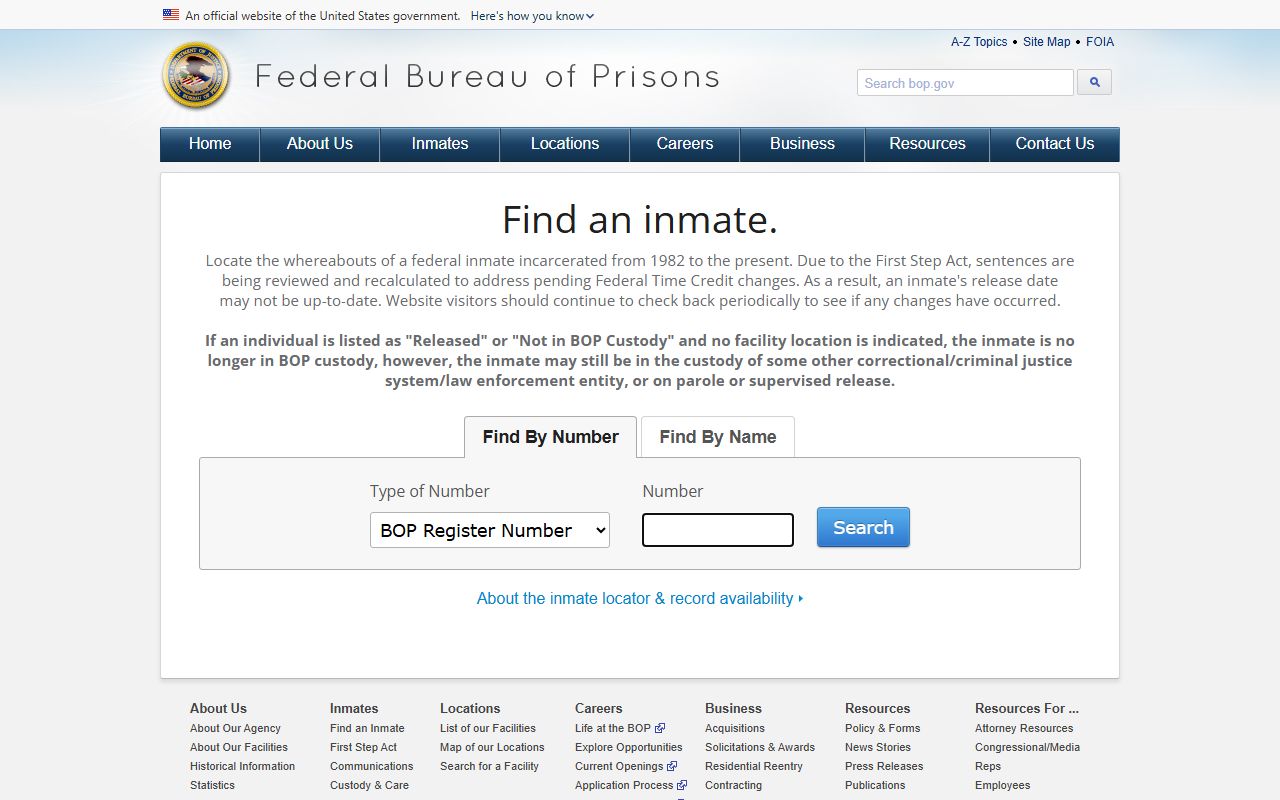 Lake County inmate search alongside the federal Bureau of Prisons inmate locator